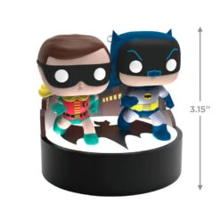 Hallmark Batman™ The Classic TV Series Batman™ And Robin™ Funko POP!® Ornament With Light And Sound -Hallmark Gift Shop Batman and Robin Funko Keepsake Ornament 3299QXI6299 03