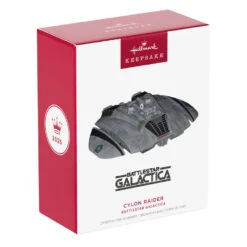 Hallmark Battlestar Galactica Cylon Raider Ornament -Hallmark Gift Shop Battlestar Galactica Spaceship Keepsake Ornament 5QXI8875 08