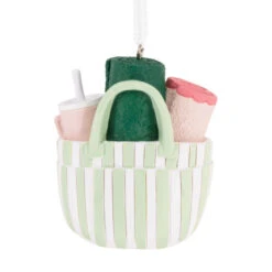 Beach Bag Hallmark Ornament -Hallmark Gift Shop Beach Bag Christmas Ornament 1HGO3647 07