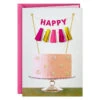 Hallmark You Make Your Birthday Sparkle Birthday Card -Hallmark Gift Shop Beaded Birthday Cake Birthday Card 759LAD4649 01