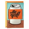 Hallmark Ale Yeah Funny Birthday Card With Can Cooler