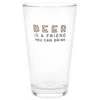 Hallmark Beer Is A Friend Pint Glass, 16 Oz. -Hallmark Gift Shop Beer Is a Friend Pint Glass 1BRW3227 01