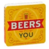 Hallmark Beers To You: 20 Coasters To Say Cheers To Book -Hallmark Gift Shop Beers to You Book With Coasters 1BOK1570 01
