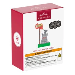Hallmark Beetlejuice™ Here Lies Beetlejuice™ Ornament With Light -Hallmark Gift Shop Beetlejuice Cemetery Headstone Keepsake Ornament 5QXI8432 08