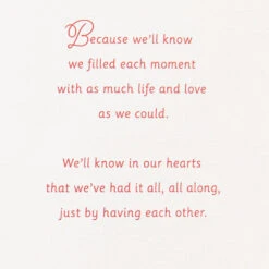 Hallmark We'll Always Have Each Other Christmas Card For Wife -Hallmark Gift Shop Berries and Snowflakes With Bow Wife Christmas Card 799XZH2793 03