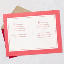 Hallmark We'll Always Have Each Other Christmas Card For Wife -Hallmark Gift Shop Berries and Snowflakes With Bow Wife Christmas Card 799XZH2793 04