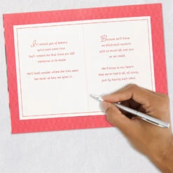 Hallmark We'll Always Have Each Other Christmas Card For Wife -Hallmark Gift Shop Berries and Snowflakes With Bow Wife Christmas Card 799XZH2793 07