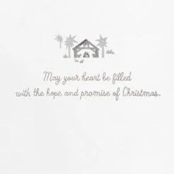 Hallmark UNICEF Bethlehem Hope And Promise Boxed Christmas Cards, Pack Of 12 -Hallmark Gift Shop Bethlehem Manger Scene UNICEF Christmas Cards 1URS2299 04