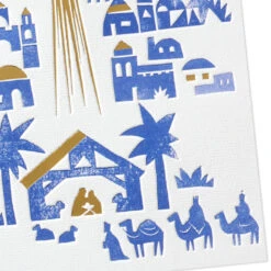 Hallmark UNICEF Bethlehem Hope And Promise Boxed Christmas Cards, Pack Of 12 -Hallmark Gift Shop Bethlehem Manger Scene UNICEF Christmas Cards 1URS2299 06