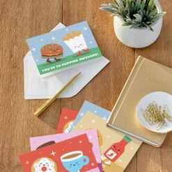 Hallmark Better Together Pairs Assorted Blank Notes, Pack Of 12 13 Hallmark Better Together Pairs Assorted Blank Notes, Pack Of 12 -Hallmark Gift Shop Better Together Food Assorted Blank Note Cards 3SOM1358 06