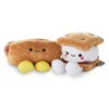 Hallmark Better Together Hot Dog And S'More Magnetic Plush, 4" -Hallmark Gift Shop Better Together Hot Dog and SMore Magnetic Plush 1KID1648 01