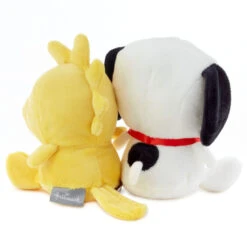 Hallmark Better Together Peanuts® Snoopy And Woodstock Magnetic Plush, 5.25" -Hallmark Gift Shop Better Together Peanuts Snoopy Woodstock Magnetic Plush 1BTG1003 03
