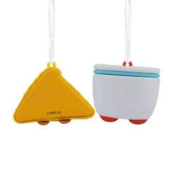 Better Together Tomato Soup And Grilled Cheese Magnetic Hallmark Ornaments, Set Of 2 -Hallmark Gift Shop Better Together Tomato Soup and Grilled Cheese Magnetic Christmas Ornaments Set of 2 1HGO3029 04