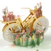 Hallmark Bicycle Hope Love Follows You Pop-Up Mother’s Day Card -Hallmark Gift Shop Bicycle and Flowers PopUp Mothers Day Card 1299MSI1935 01