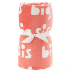 Hallmark Big Sis Fleece Blanket, 50x60 -Hallmark Gift Shop Big Sis Fleece Blanket 1BBY4845 03