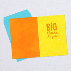 Hallmark 16" Big Thanks Jumbo Thank-You Card -Hallmark Gift Shop Big Thanks To You Jumbo Thank You Card 999CBG1014 03