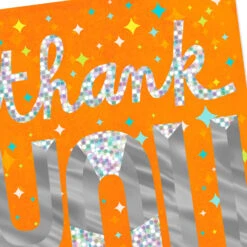 Hallmark 16" Big Thanks Jumbo Thank-You Card -Hallmark Gift Shop Big Thanks To You Jumbo Thank You Card 999CBG1014 04