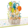 Hallmark Big-Time Celebration Balloons 3D Pop-Up Card -Hallmark Gift Shop BigTime Celebration Balloons 3D PopUp Card 1299LAD9662 01