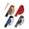 Fred Perched Bird Sponges, Set Of 4 -Hallmark Gift Shop BirdShaped Sponges With Suction Cup Attachment 5274185 01