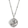 Birds Charm Dear You Sister Necklace, 17.5" -Hallmark Gift Shop Birds On Branch Silver Charm Necklace 1005060049 01