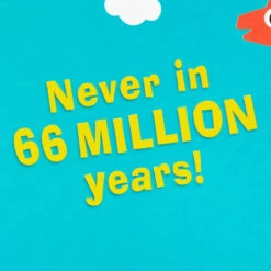 Hallmark T-Riffic Kid Birthday Card With Dinosaur Erasers -Hallmark Gift Shop Birthday Card With Dinosaur Erasers for Kids 659HFI1429 02