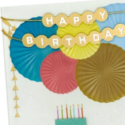 Hallmark So Easy To Celebrate You Birthday Card -Hallmark Gift Shop Birthday Party Table Birthday Card 859LAD4131 04
