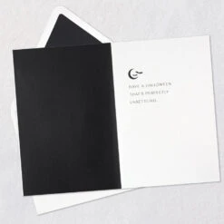 Hallmark Perfectly Unsettling Halloween Card -Hallmark Gift Shop Black Bats Happy Halloween Card 699IEH4001 03