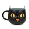 Hallmark Black Cat Glow-in-the-Dark Mug, 22 Oz. -Hallmark Gift Shop Black Cat With GlowintheDark Eyes Halloween Mug 1HGN1291 01