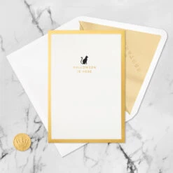 Hallmark Fun And Frightful 3D Pop-Up Halloween Card -Hallmark Gift Shop Black Cat on Pumpkins 3D PopUp Halloween Card 1299IEH1003 06