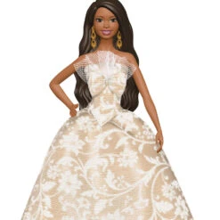 Hallmark 2025 Black Holiday Barbie™ Ornament -Hallmark Gift Shop Black Holiday Barbie Keepsake Ornament 5QXR8715 06