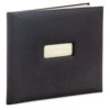 Hallmark Black Guest Book -Hallmark Gift Shop Black Vegan Leather Guest Book 1EDY3158 01