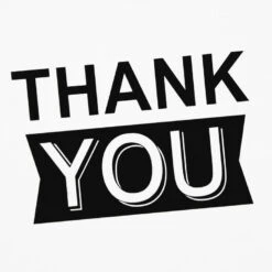 Hallmark Black-and-White Assorted Blank Thank-You Notes, Pack Of 48 -Hallmark Gift Shop BlackandWhite Assorted Blank ThankYou Notes 5STZ5121 03