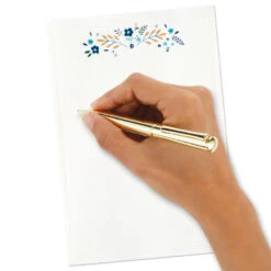 Hallmark Blue Floral Stationery Set, Box Of 20 -Hallmark Gift Shop Blue Floral Stationery Set 1499STN1140 04