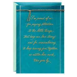 Hallmark I'm Proud Of Us Anniversary Card