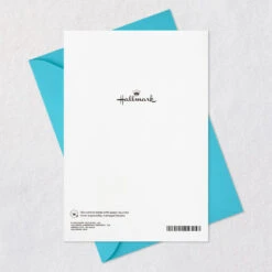 Hallmark I'm Proud Of Us Anniversary Card -Hallmark Gift Shop Blue Tropical Leaves Anniversary Card 899AVY3311 08