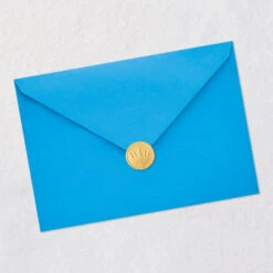 Hallmark Blue And Gold 3D Pop-Up Thank-You Card 17 Hallmark Blue And Gold 3D Pop-Up Thank-You Card -Hallmark Gift Shop Blue and Gold 3D PopUp ThankYou Card 5RZW1152 08