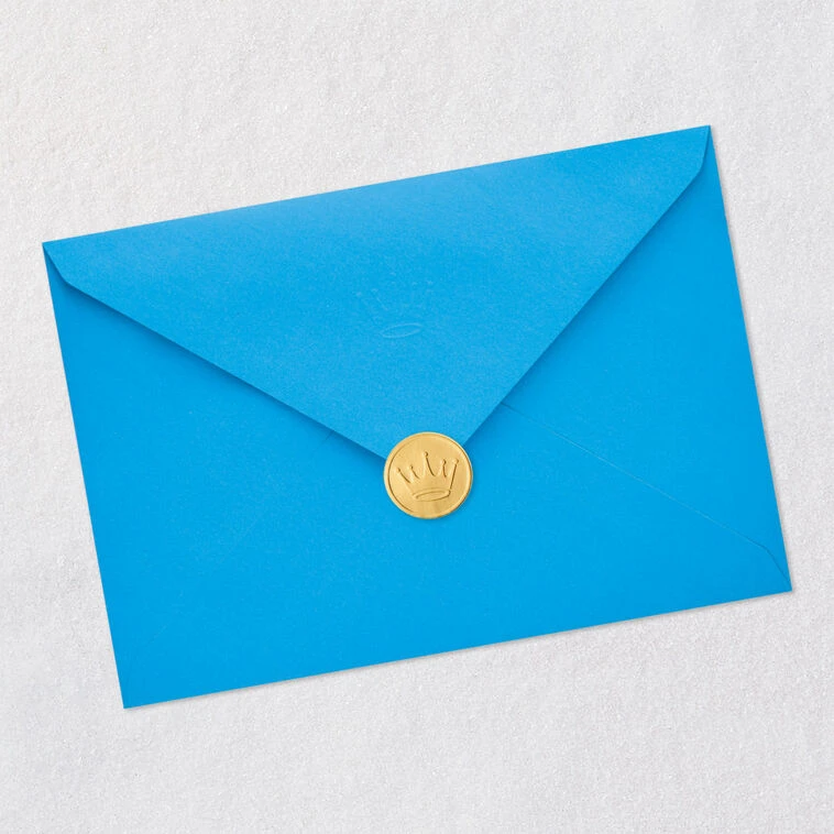 Hallmark Blue And Gold 3D Pop-Up Thank-You Card 10 Hallmark Blue And Gold 3D Pop-Up Thank-You Card - Image 8