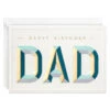 Hallmark A Day As Awesome As You Birthday Card For Dad 2 Hallmark A Day As Awesome As You Birthday Card For Dad -Hallmark Gift Shop Blue and Gold Letters Dad Birthday Card 759LAD2946 01