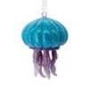 Jellyfish Hallmark Ornament -Hallmark Gift Shop Blue and Purple Jellyfish Christmas Ornament 1HGO3492 01