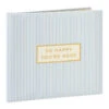 Hallmark So Happy You're Here Blue And White Striped Guest Book -Hallmark Gift Shop Blue and White Pinstripe Guest Book 1EDY3164 01