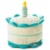Hallmark Birthday Cake Musical Plush With Light -Hallmark Gift Shop Blue and White Plush Birthday Cake With Candle 1BBY4860 01