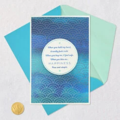 Hallmark Every Day Gets Better With You Romantic Birthday Card -Hallmark Gift Shop Blue and White Rainbows Romantic Birthday Card for Him 799MAN4396 05