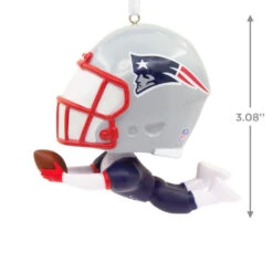 NFL New England Patriots Bouncing Buddy Hallmark Ornament -Hallmark Gift Shop Bobblehead Christmas Ornament 1OSL2408 03
