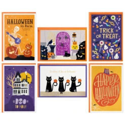Hallmark Boo To You Boxed Halloween Cards Assortment, Pack Of 36 -Hallmark Gift Shop Boo to You Boxed Halloween Cards Assortment 5ELT1011 02
