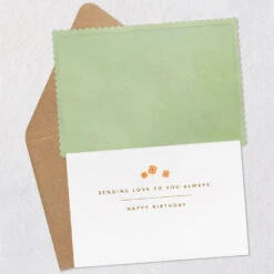 Hallmark Sending Love To You Always Birthday Card -Hallmark Gift Shop Botanical Envelopes Signature Birthday Card 759LAD3227 03