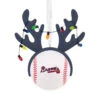 MLB Atlanta Braves™ Reindeer Baseball Hallmark Ornament -Hallmark Gift Shop Braves Reindeer Baseball Christmas Ornament 1OSL2692 01