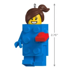 Hallmark Brick Suit Girl LEGO® Minifigure Ornament -Hallmark Gift Shop Brick Suit Girl LEGO Minifigure Keepsake Ornament 5QXI8785 04