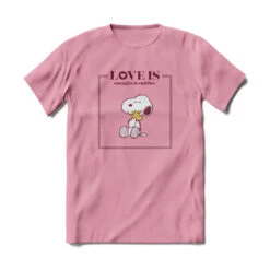 Brief Insanity Snoopy Love T-Shirt, Small