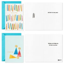 Hallmark Bright Birthday Wishes Boxed Birthday Cards Assortment, Pack Of 36 -Hallmark Gift Shop Bright Birthday Wishes Assorted Boxed Birthday Cards 5STZ1167 03