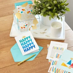 Hallmark Bright Birthday Wishes Boxed Birthday Cards Assortment, Pack Of 36 -Hallmark Gift Shop Bright Birthday Wishes Assorted Boxed Birthday Cards 5STZ1167 09